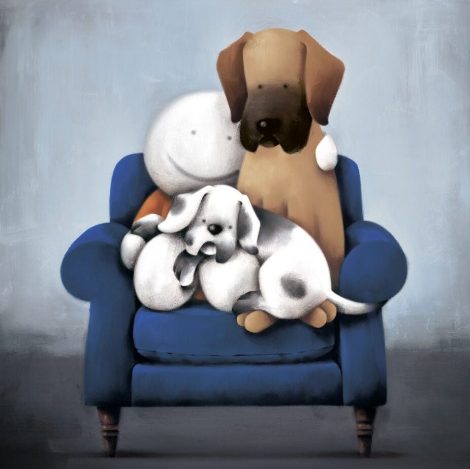 Always By Your Side Mounted Print by Artist Doug Hyde