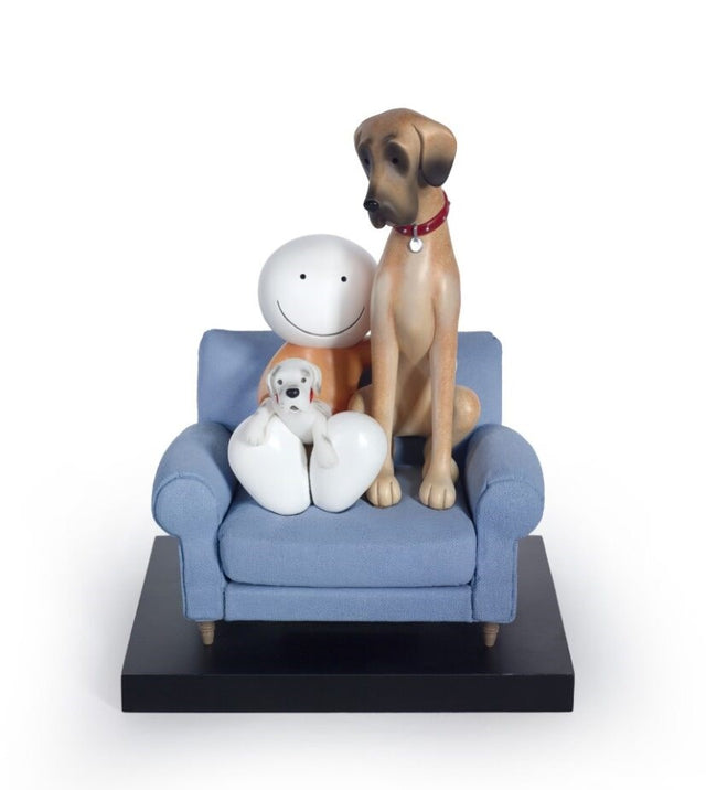 Always By Your Side Resin Sculpture by Artist Doug Hyde