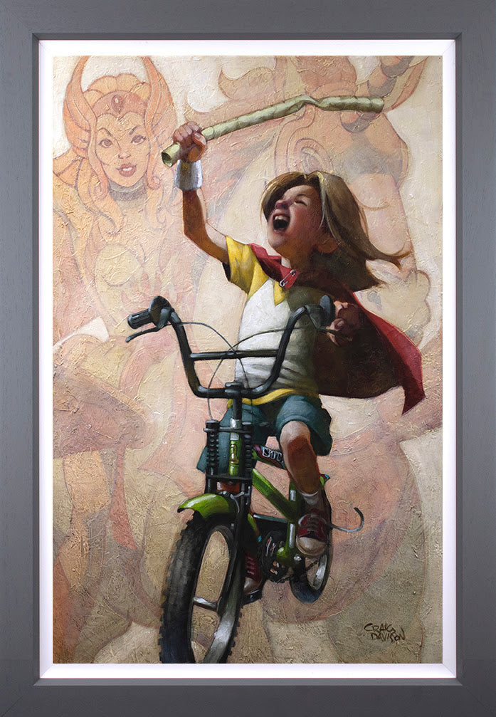 Fly Swift Winds Fly Framed Canvas By Artist Craig Davison