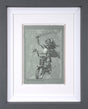 Fly Swift Winds Fly Sketch Framed Print by Artist Craig Davison