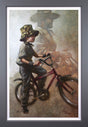 High Plains Grifter Framed Canvas By Artist Craig Davison