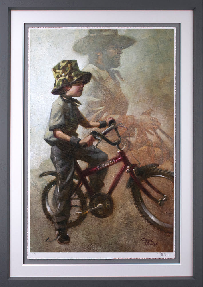 High Plains Grifter Framed By Artist Craig Davison