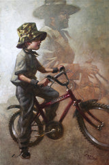 High Plains Grifter Mounted Print By Artist Craig Davison