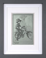 High Plain Grifter Sketch Framed Print By Artist Craig Davison