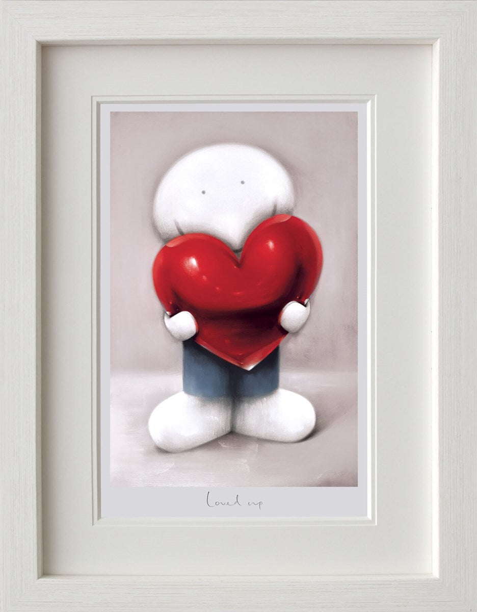 Loved Up Framed Print by Artist Doug Hyde