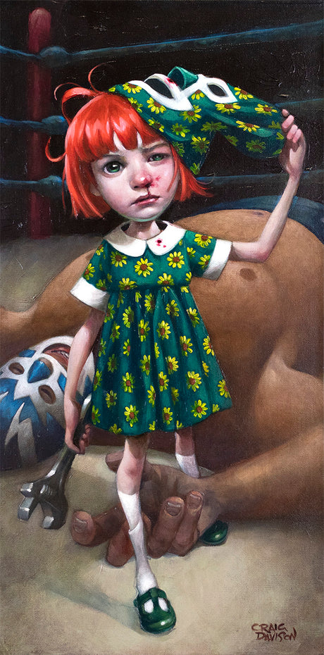 Luck Loves The Fearless Mounted Print By Artist Craig Davison