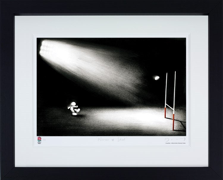 Nerves Of Steel Framed Print by Artist Doug Hyde