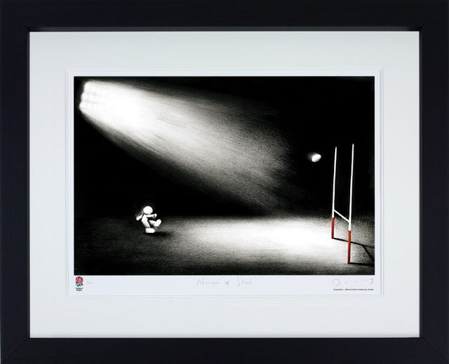 Nerves Of Steel Framed Print by Artist Doug Hyde