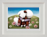 Our Happy Place Framed Print by Artist Doug Hyde