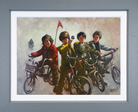 Our Time Framed Canvas By Artist Craig Davison