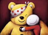 Pudsey Mounted Print by Artist Doug Hyde