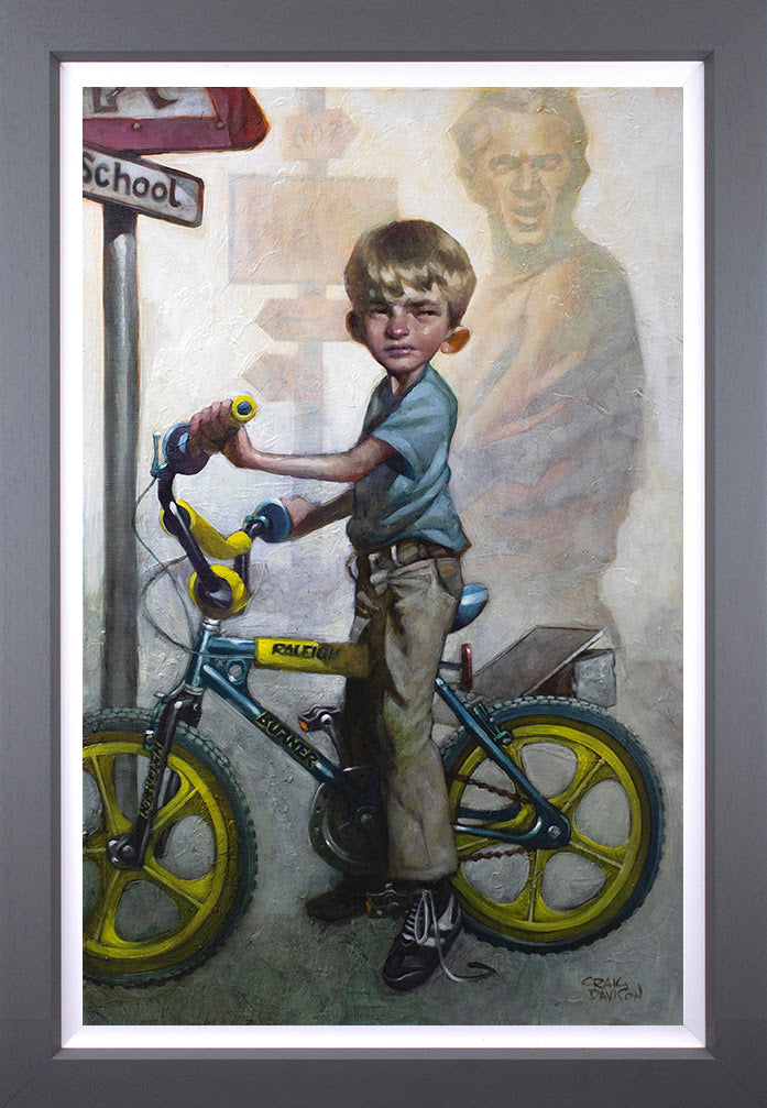 Ramp It Up Framed Canvas By Artist Craig Davison