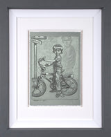 Ramp It Up Sketch Framed Print By Artist Craig Davison