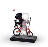 Riding High Resin Sculpture by Artist Doug Hyde