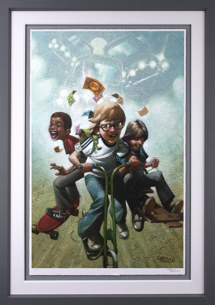 Self Preservation Society Framed By Artist Craig Davison