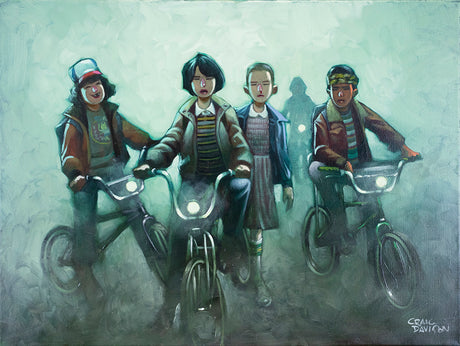 Strange Time Mounted Print By artist Craig Davison