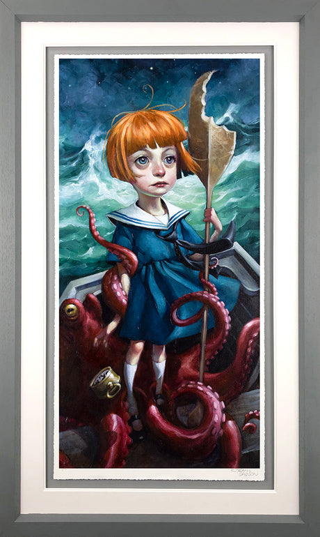 The Best Destinations Have The Hardest Journeys Framed by Artist Craig Davison