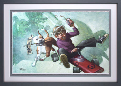 Those Double Dealing Do Badders Framed Print By Artist Craig Davison