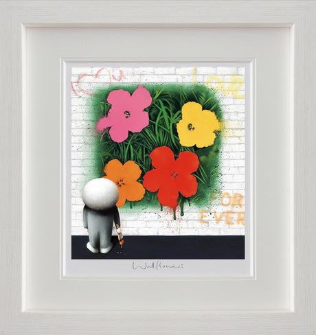 Wallflowers Framed Print by Artist Doug Hyde