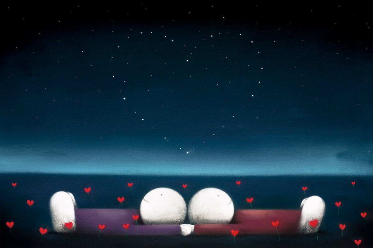 Wishing On A Star Print on Board by Artist Doug Hyde