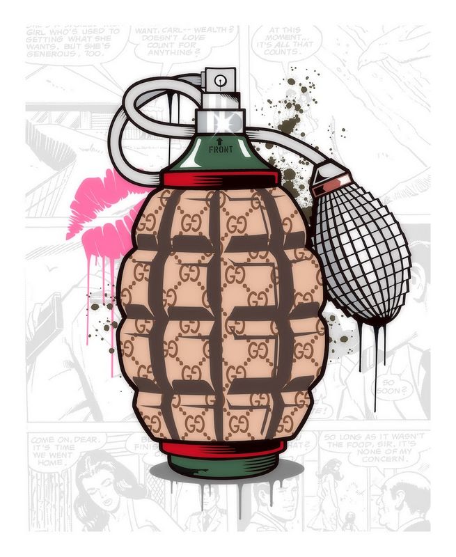 Designer Grenade Gucci