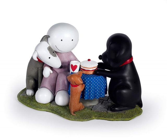 garden party sculpture by artist doug hyde