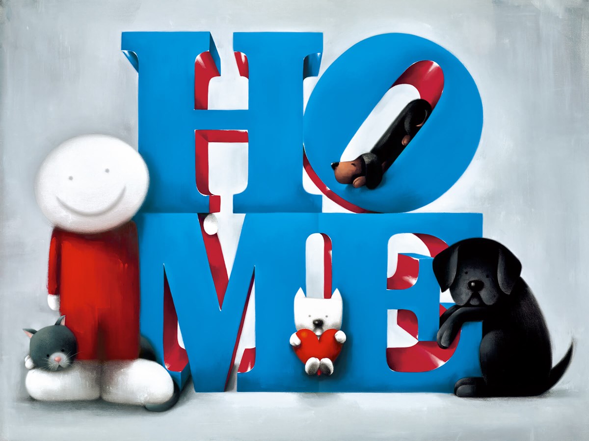 home sweet home mounted print by artist doug hyde