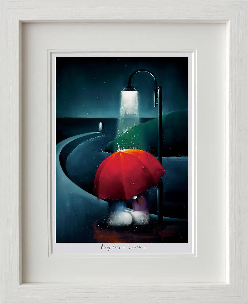 my ray of sunshie framed print by artist doug hyde