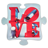 piece of love wall sculpture by artist doug hyde